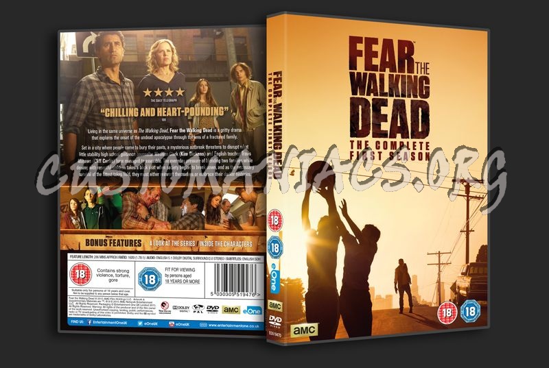 Fear of the Walking Dead Season 1 dvd cover