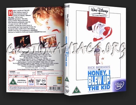 Honey, I Blew Up the Kid dvd cover