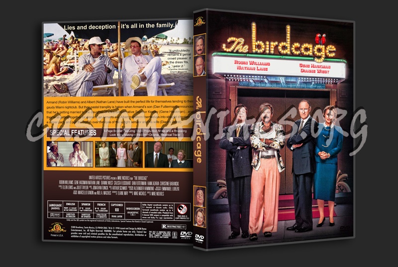 The Birdcage dvd cover