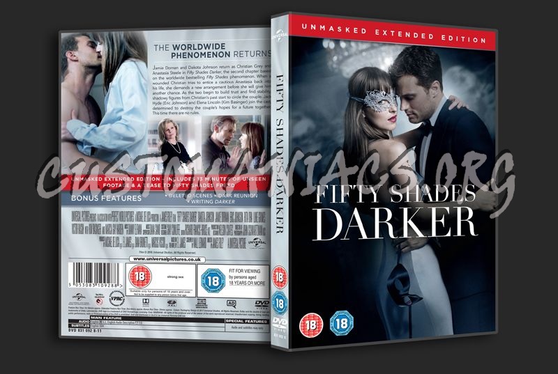 Fifty Shades Darker dvd cover