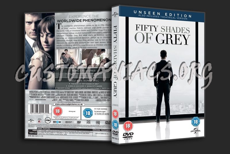 Fifty Shades of Grey dvd cover