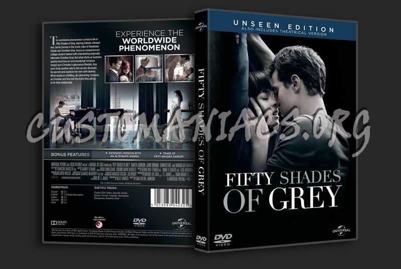 Fifty Shades of Grey dvd cover