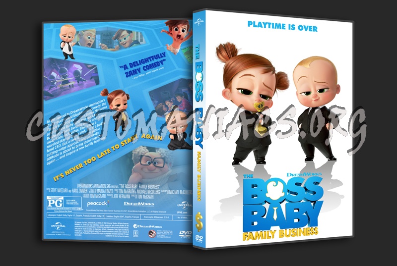 The Boss Baby: Family Business dvd cover