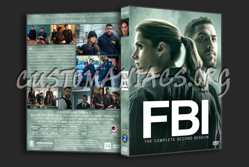 FBI - Season 2 dvd cover