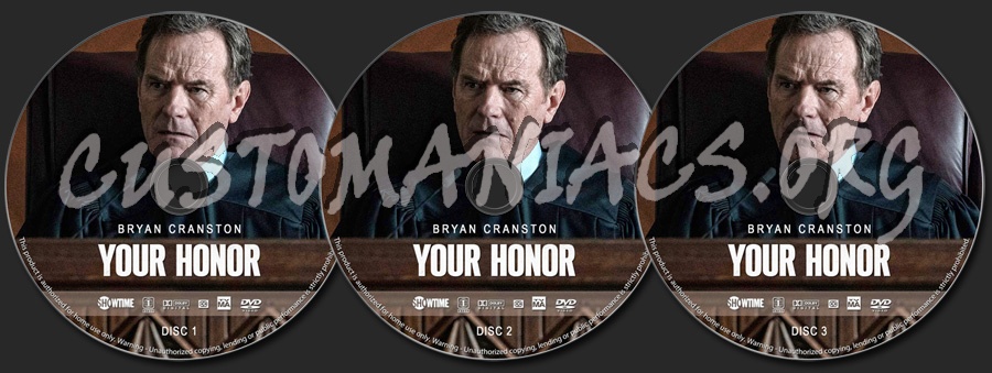 Your Honor dvd label