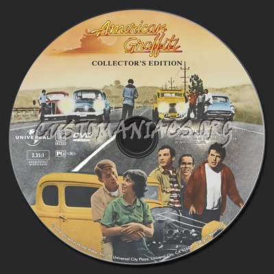 American Graffiti dvd label