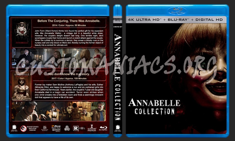 Annabelle Collection (4K) blu-ray cover