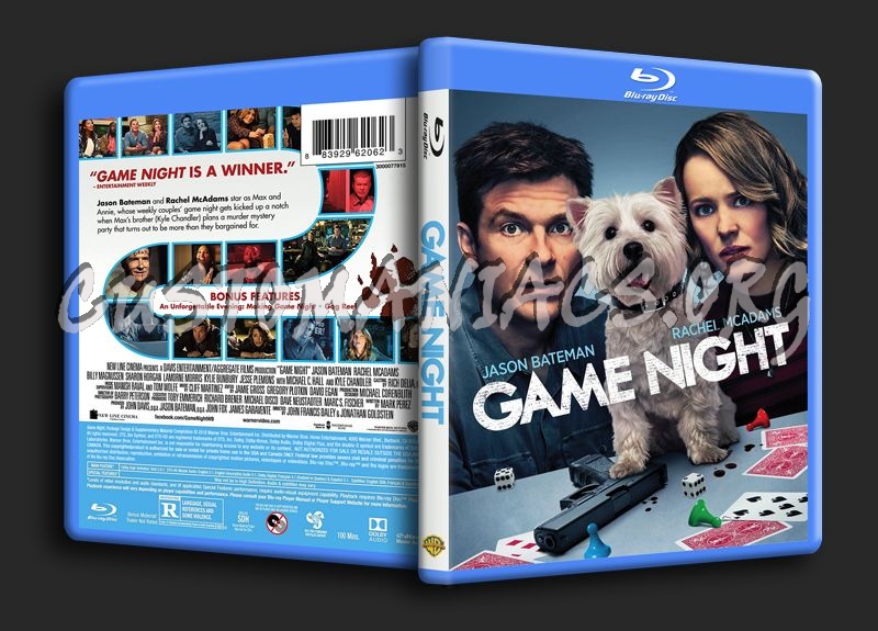 Game Night blu-ray cover