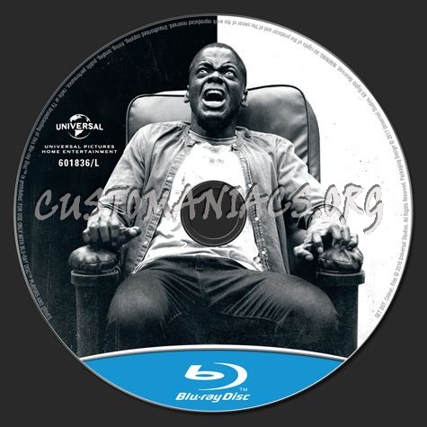 Get Out blu-ray label