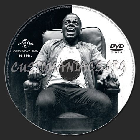 Get Out dvd label