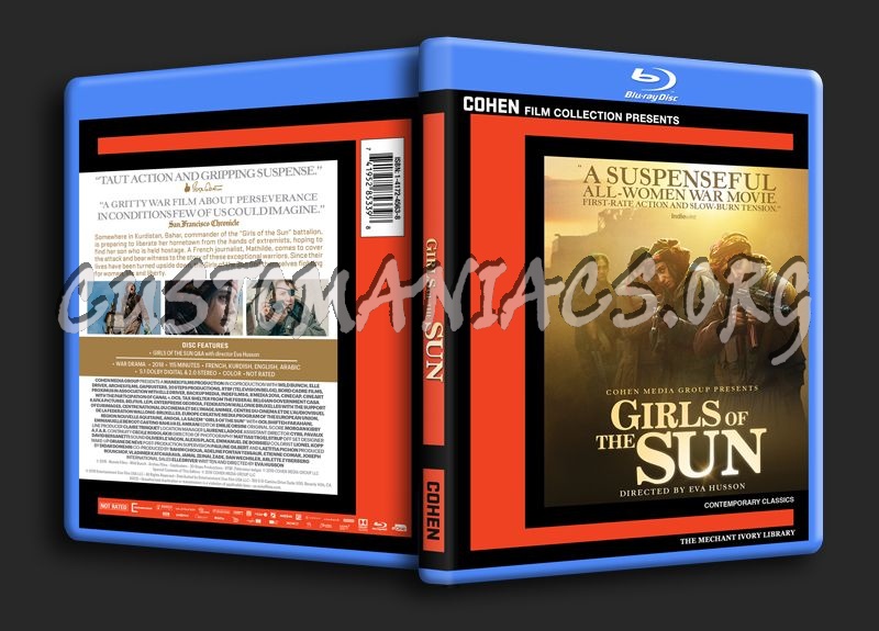 Girls of the Sun blu-ray cover