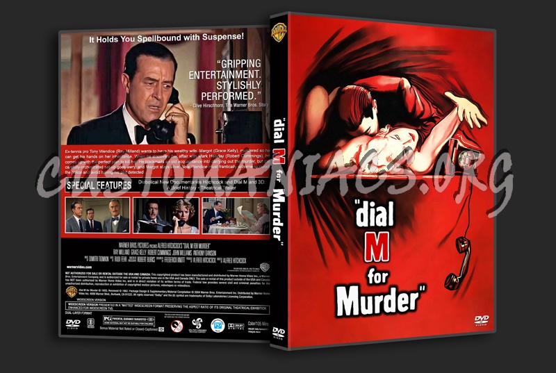 Dial M for Murder dvd cover