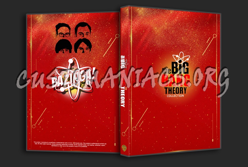 The Big Bang Theory Collection Steelbook dvd cover