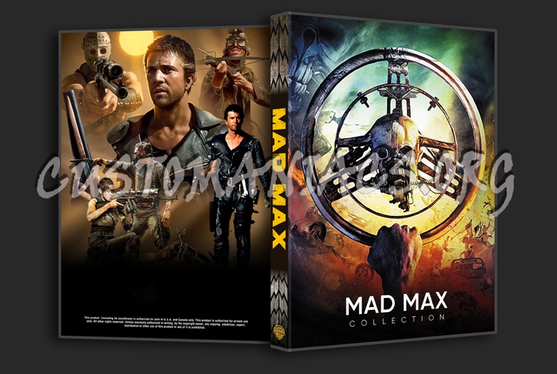 Mad Max Collection Steelbook dvd cover