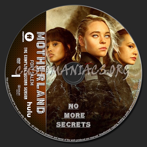 Motherland Fort Salem Season 2 dvd label