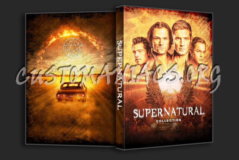 Supernatural Collection Steelbook dvd cover