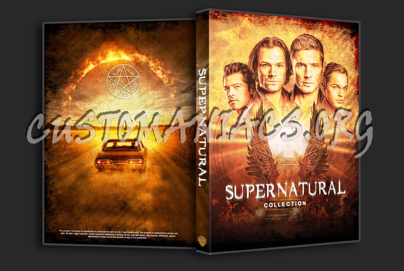 Supernatural Collection Steelbook dvd cover