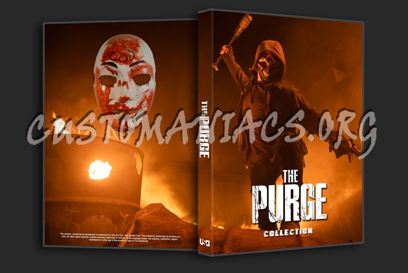 The Purge Tv Collection Steelbook dvd cover