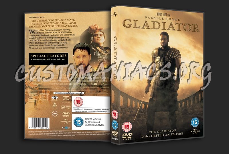 Gladiator dvd cover