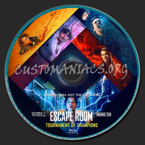 Escape Room 2 blu-ray label