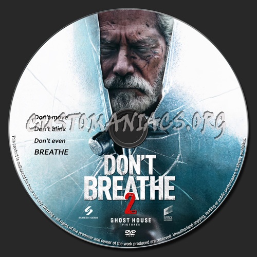 Don't Breathe 2 dvd label
