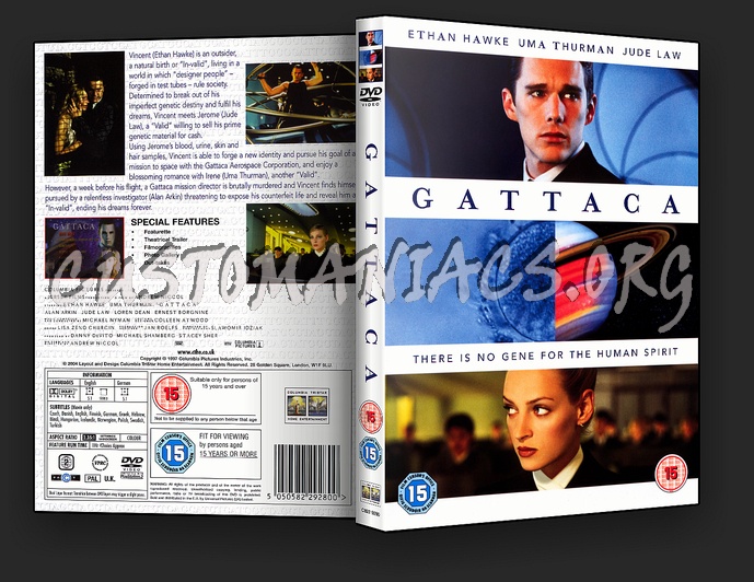 Gattaca dvd cover