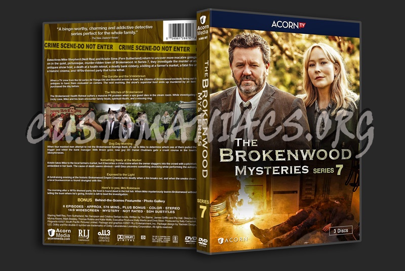 The Brokenwood Mysteries - Series 7 dvd cover