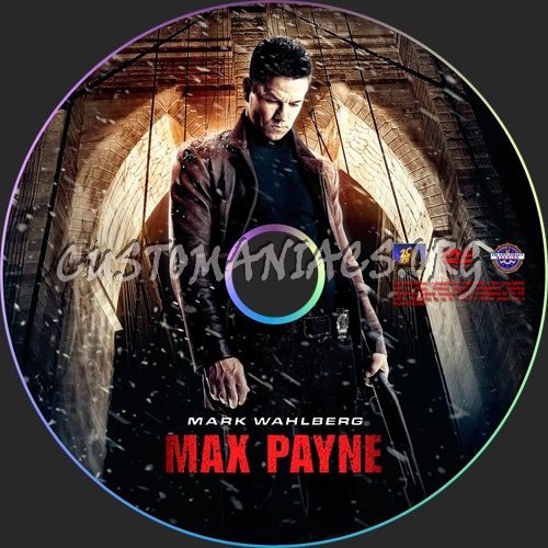 Max Payne dvd label