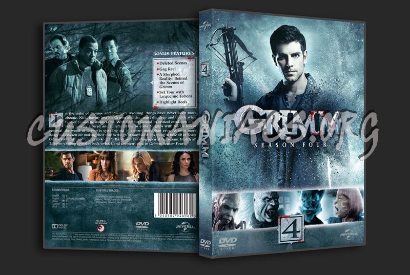 Grimm Season 4 dvd cover