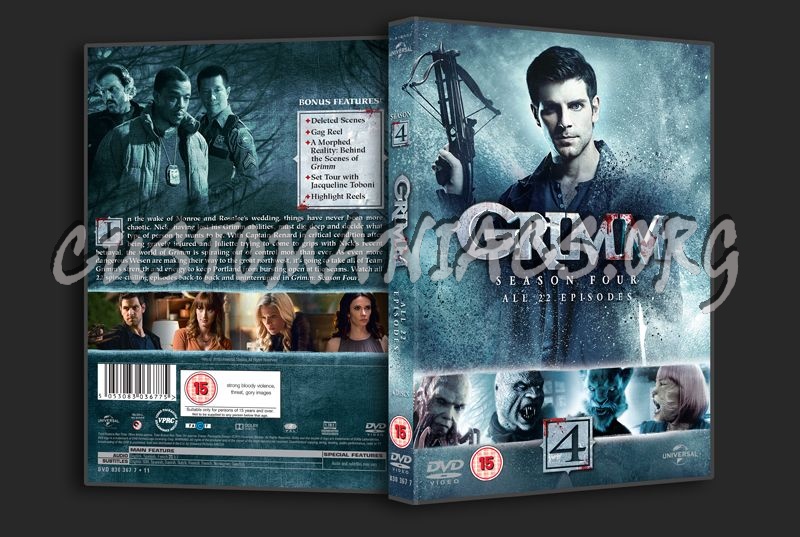 Grimm Season 4 dvd cover