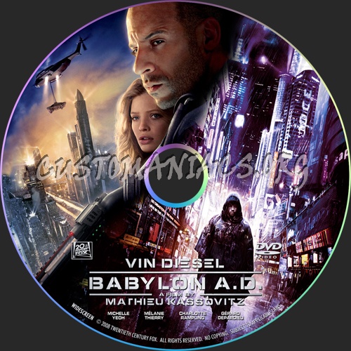 Babylon A.D. dvd label