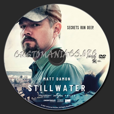 Stillwater (2021) dvd label