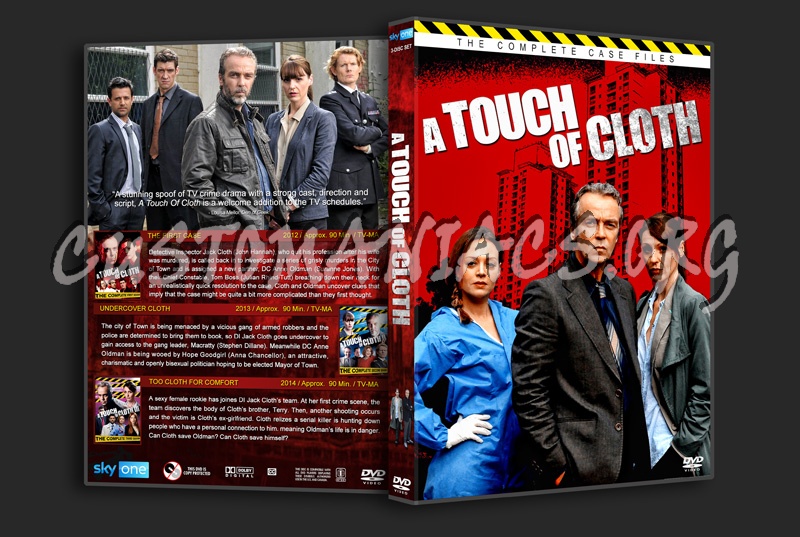 A Touch of Cloth: The Complete Case Files dvd cover
