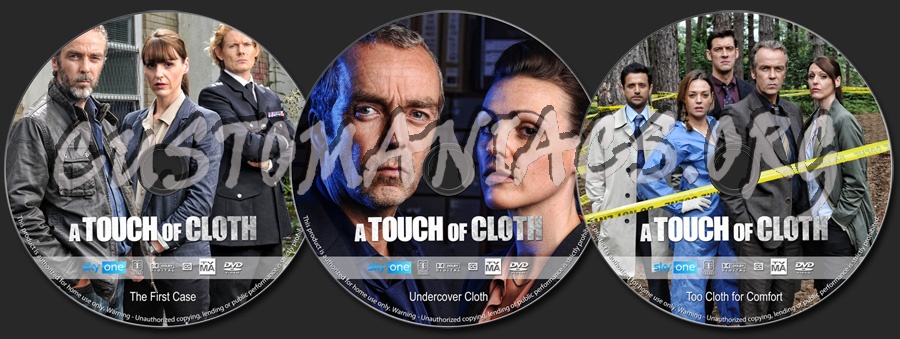 A Touch of Cloth: The Complete Case Files dvd label