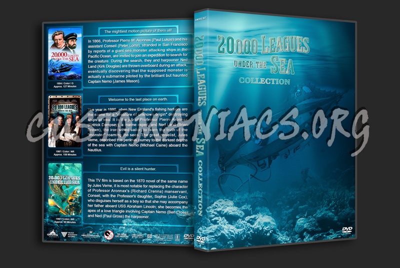 20,000 Leagues Under the Sea Collection dvd cover