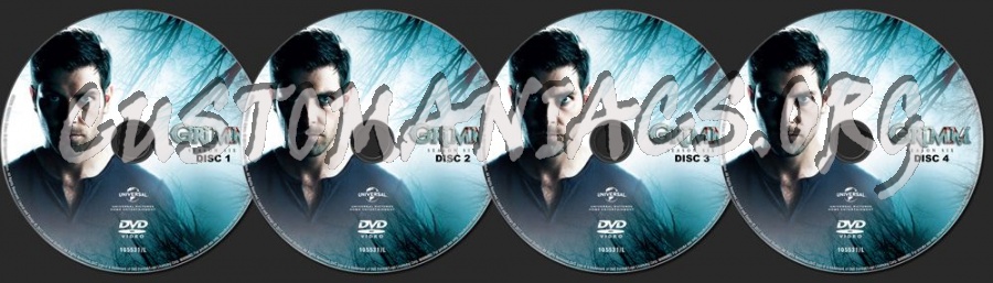 Grimm Season 6 dvd label