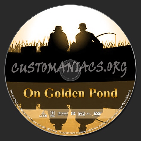 On Golden Pond dvd label