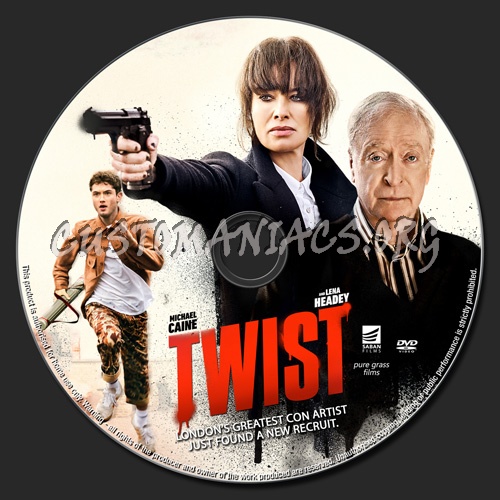 Twist dvd label