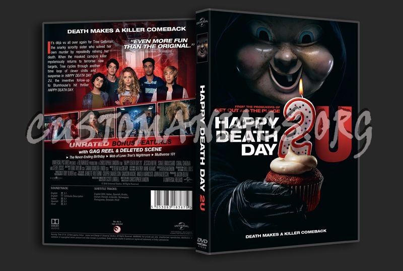 Happy Death Day 2U dvd cover