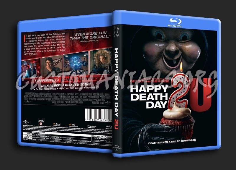 Happy Death Day 2U blu-ray cover