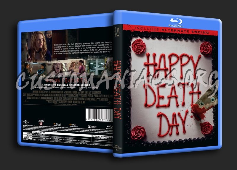 Happy Death Day blu-ray cover