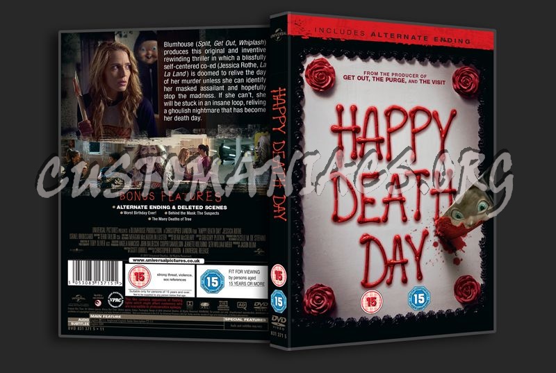 Happy Death Day dvd cover