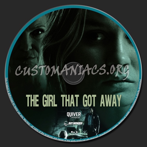 The Girl That Got Away blu-ray label