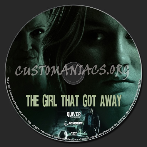 The Girl That Got Away dvd label