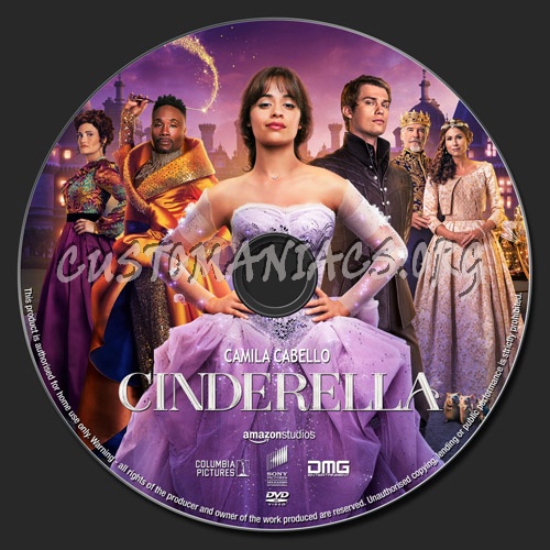 Cinderella 2021 dvd label
