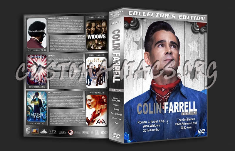 Colin Farrell Collection - Set 6 dvd cover