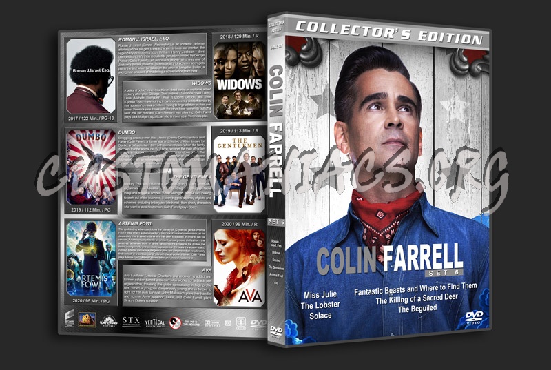 Colin Farrell Collection - Set 6 dvd cover