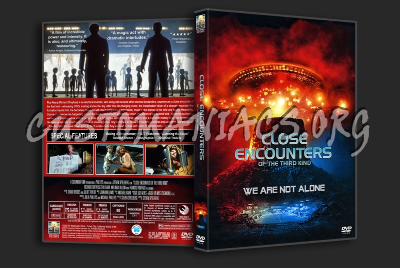 Close Encounters of the Third Kind dvd cover