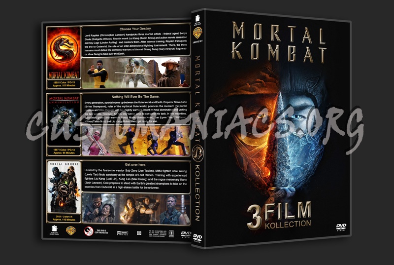 Mortal Kombat Kollection dvd cover