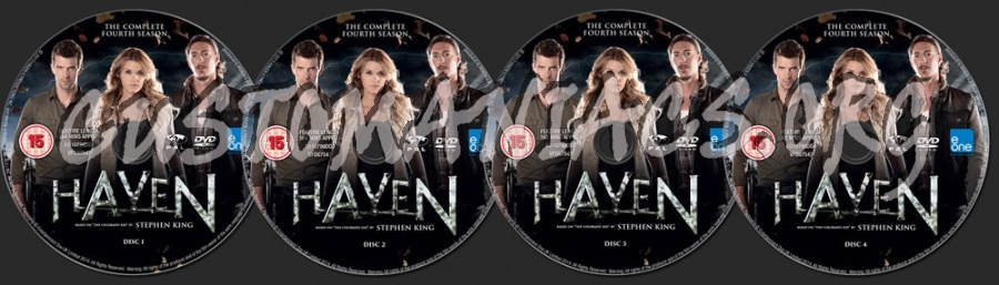 Haven Season 4 dvd label